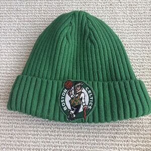 VTG Boston Celtics Pro Standard Fleece lined Beanie Hat Cap Knit NBA winter